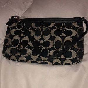 Coach Monogram Wristlet